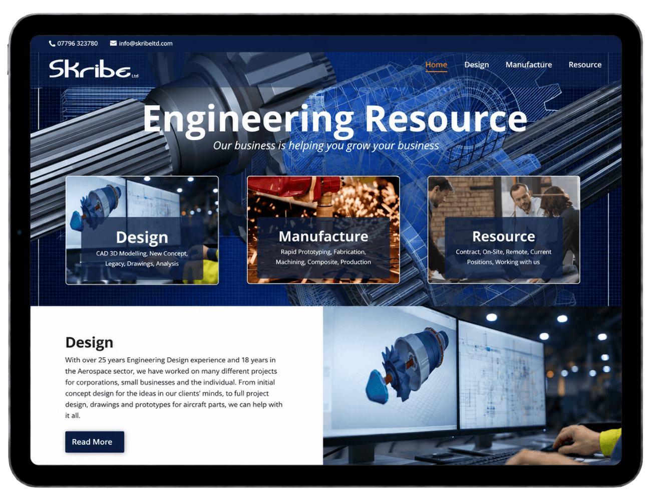 Skribe Limited Sticky Websites - Skribe Limited, Engineering Services